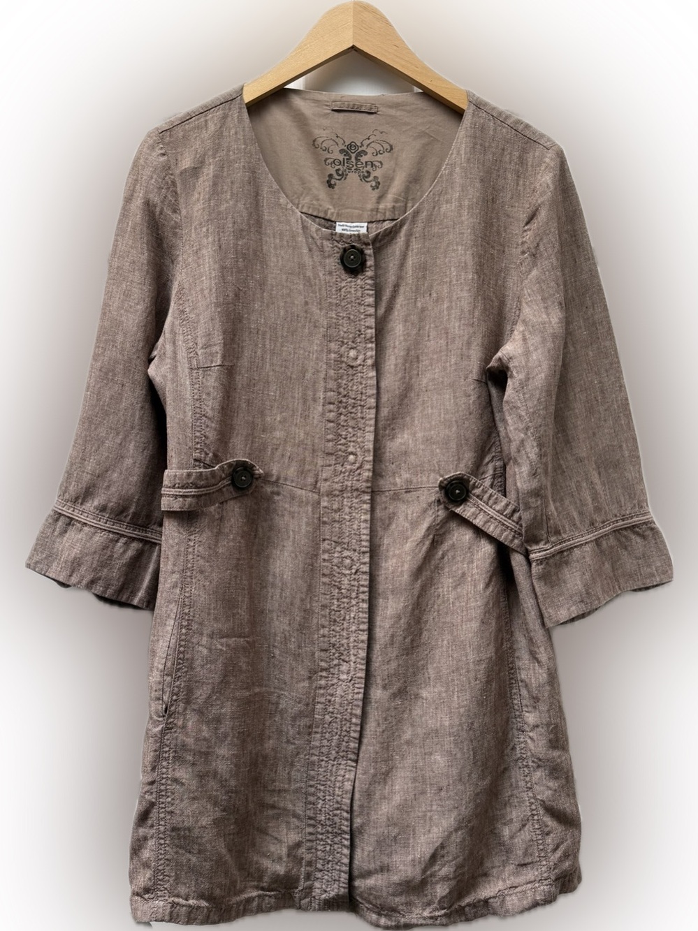 💯 Linen Jacket Olsen